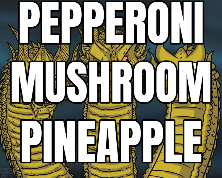 Pepperoni — Mushroom — test